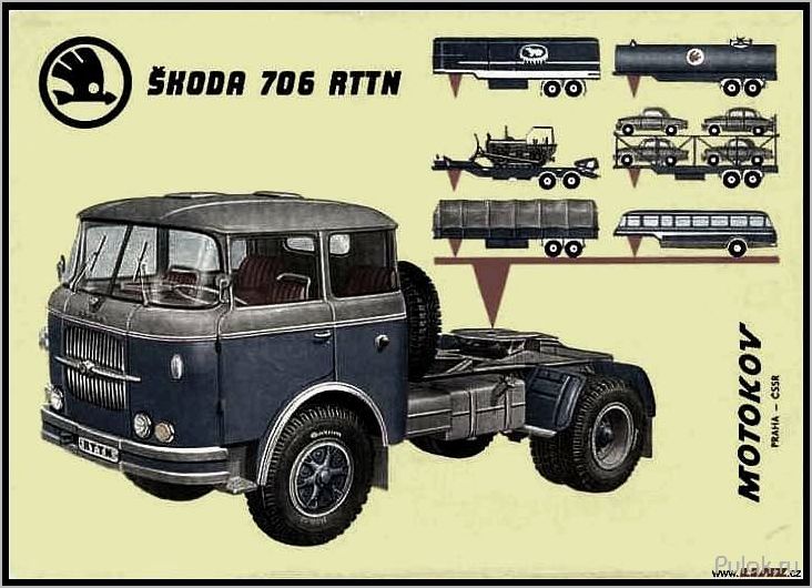 Автовоз Skoda 706 RTTN: особенности конструкции, технические характеристики и преимущества на дороге