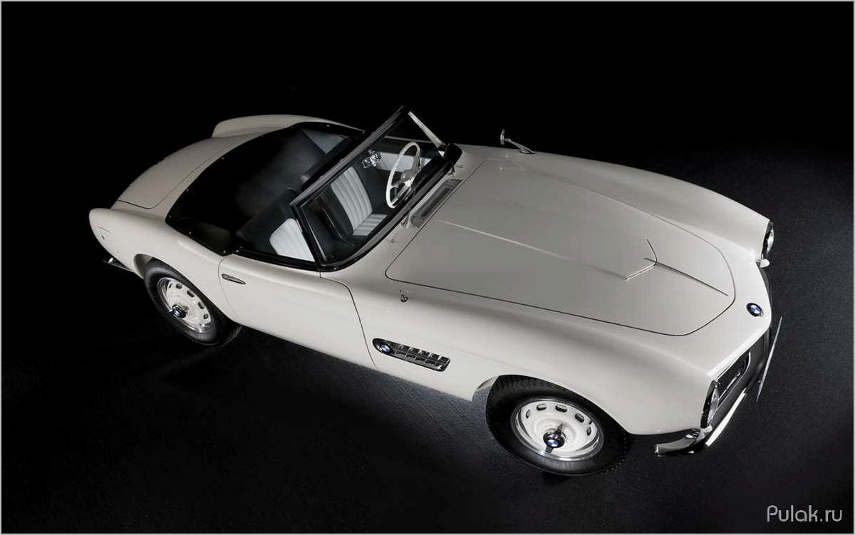 Легендарный BMW 507 (1955 — 1959): история создания, технические характеристики и особенности