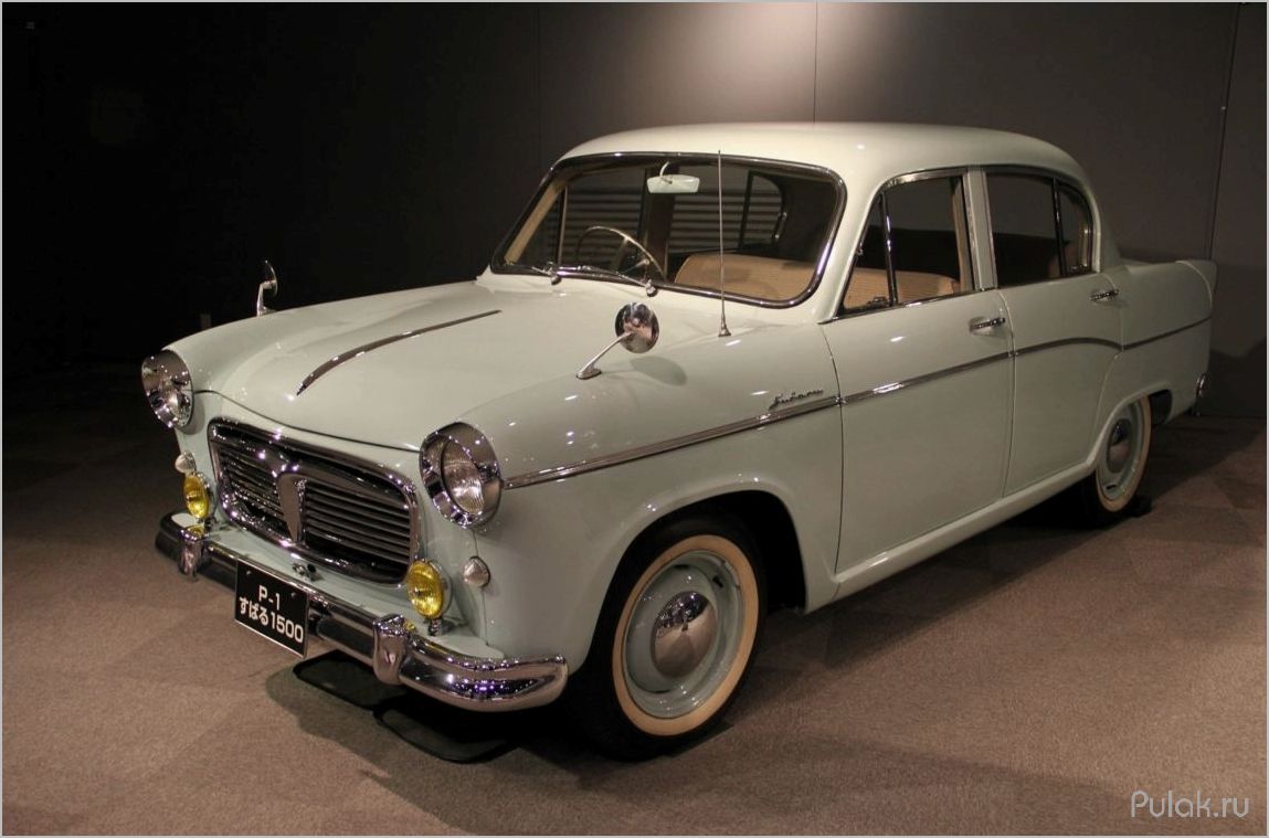 Subaru 1500 (1954): история создания и особенности легендарной японской модели