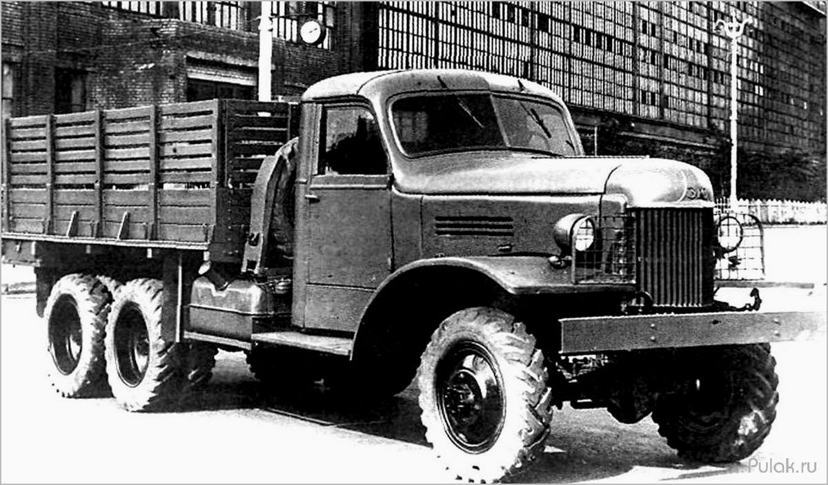ГАЗ-33: полноприводный грузовик с передним расположением двигателя