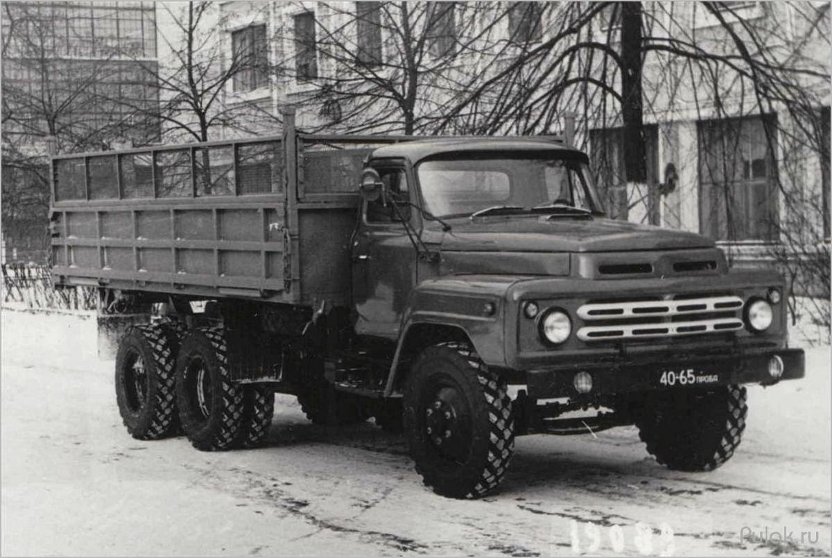 ГАЗ-33: полноприводный грузовик с передним расположением двигателя