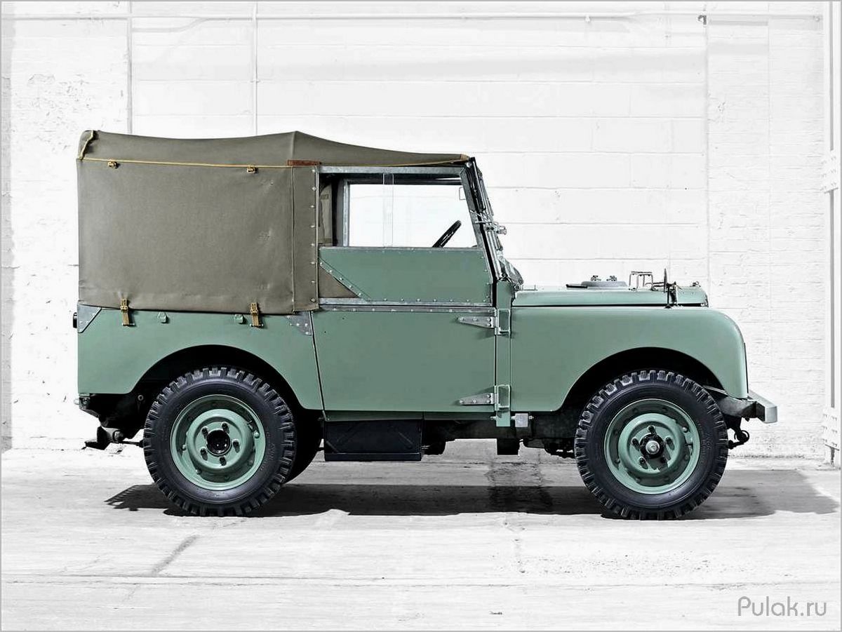 История создания и особенности Land Rover Mk.1 (1948)