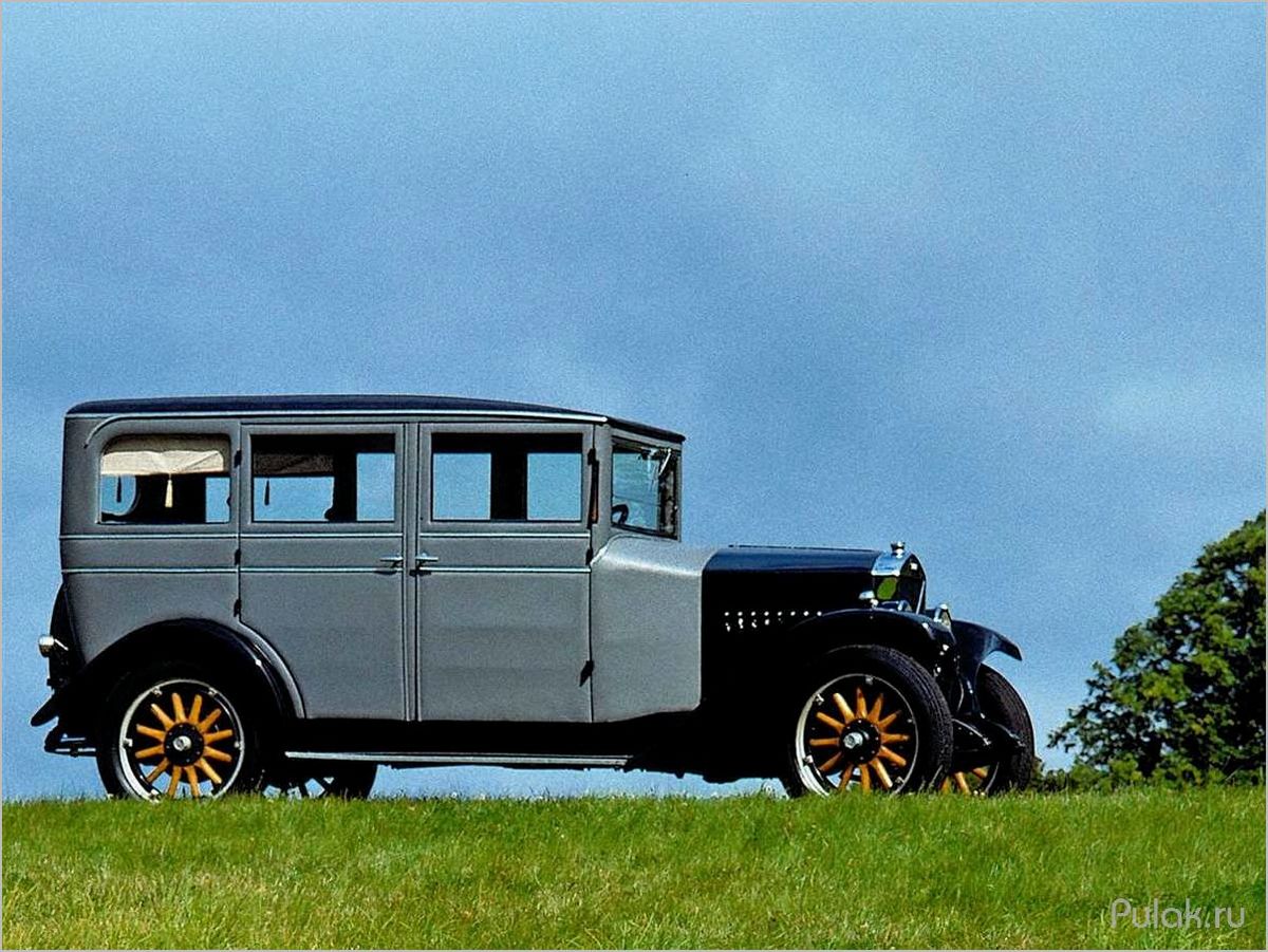 Volvo OV4 (1927): история создания и особенности первого автомобиля Volvo