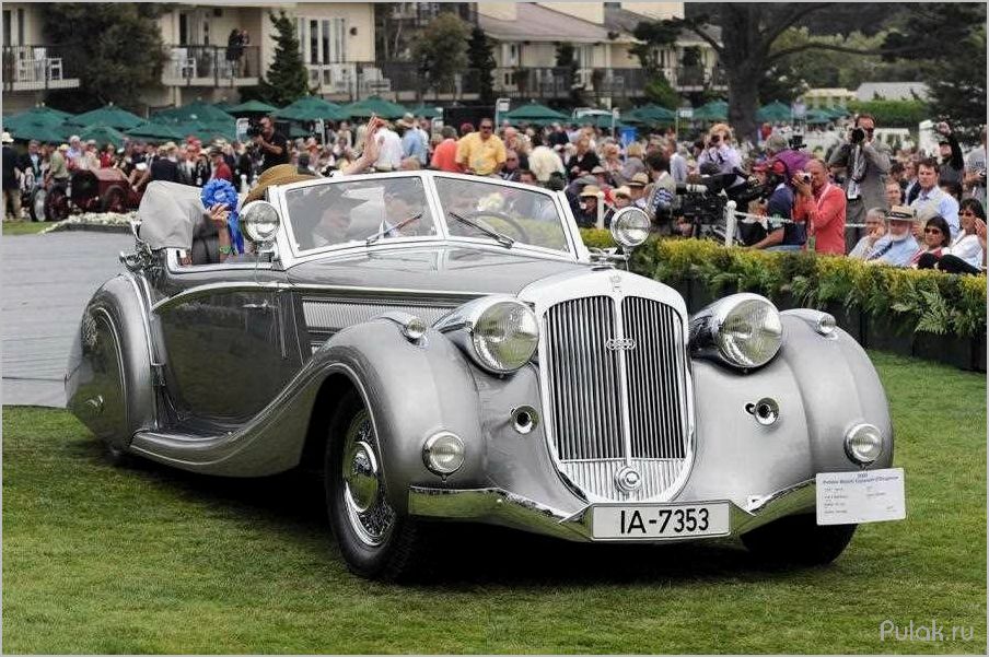 Кабриолет Horch роскошный символ немецкой автомобильной эры