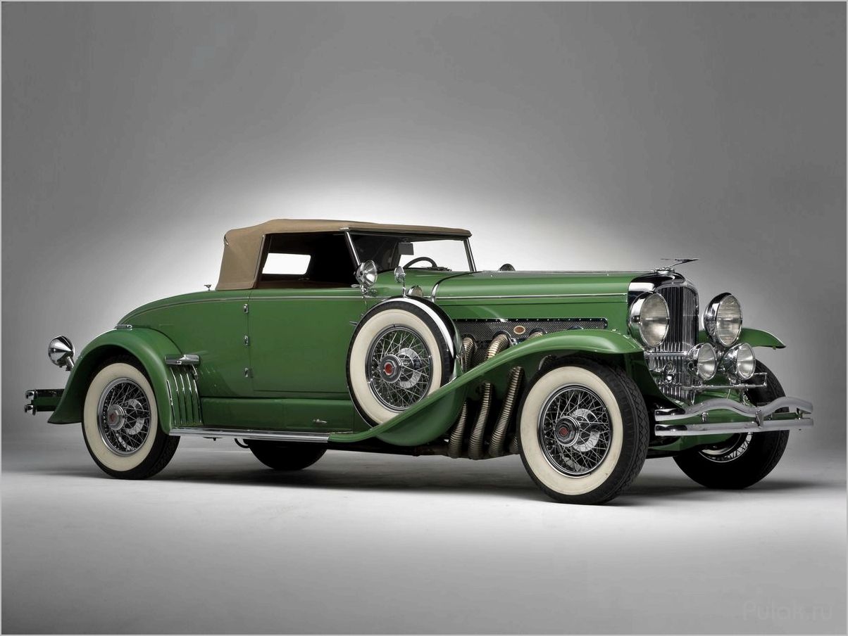 Duesenberg J Convertible Coupe SWB 1929-1932: история и особенности легендарного автомобиля