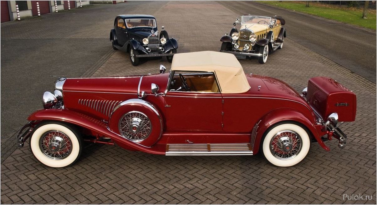 Duesenberg J Convertible Coupe SWB 1929-1932: история и особенности легендарного автомобиля