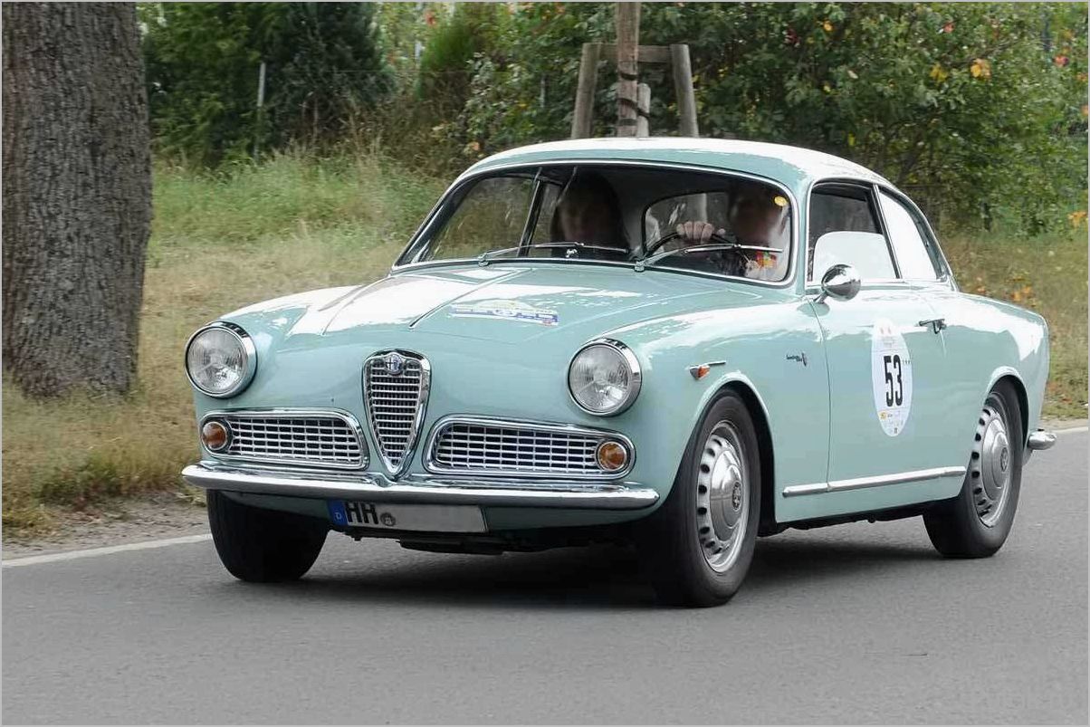 История и особенности Alfa Romeo Giulietta 1954 — 1965