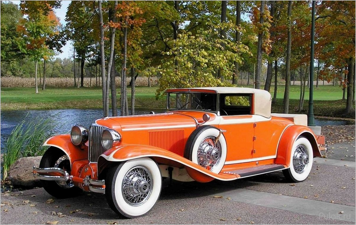 Cord L29 Convertible 1929-1932: история легендарного автомобиля