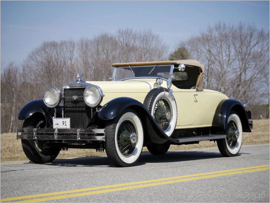 Автомобильная легенда 1929 года Stutz Model M Vertical Eight Town Car