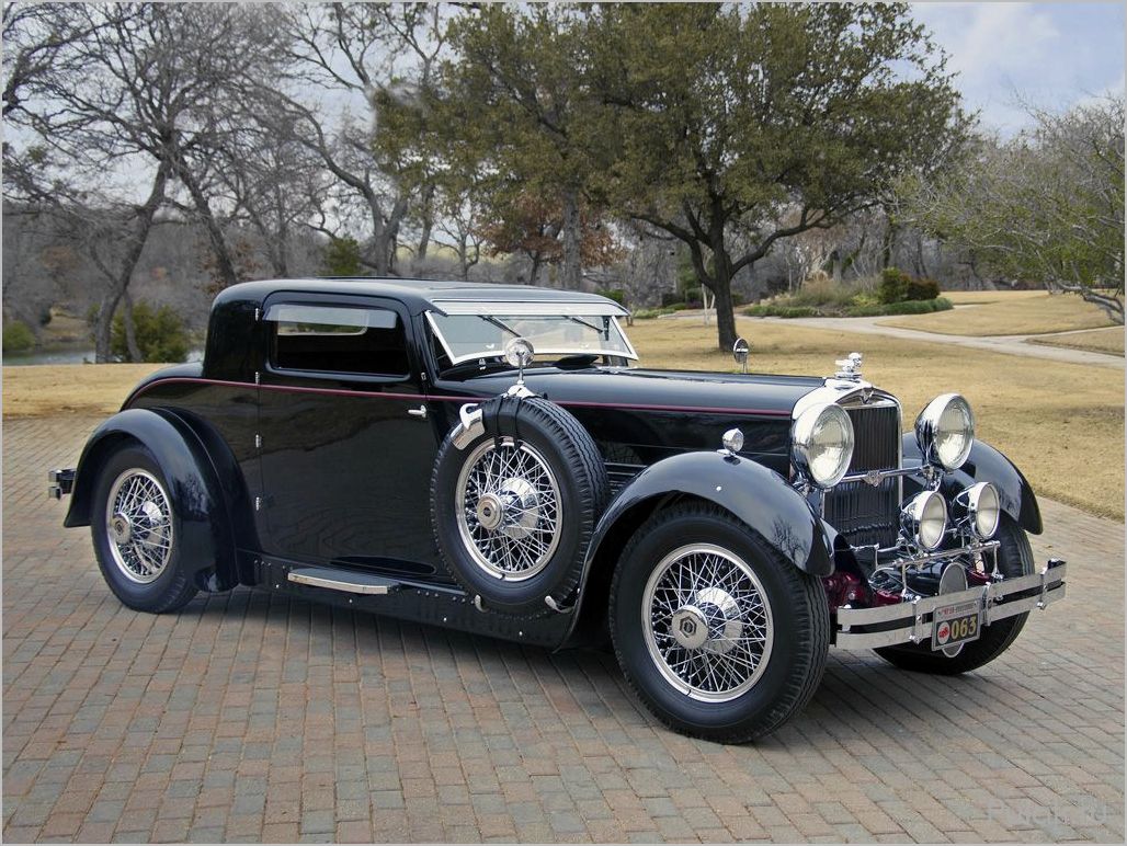 Автомобильная легенда 1929 года Stutz Model M Vertical Eight Town Car