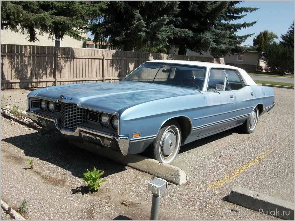 История и особенности легендарного автомобиля Ford Galaxie