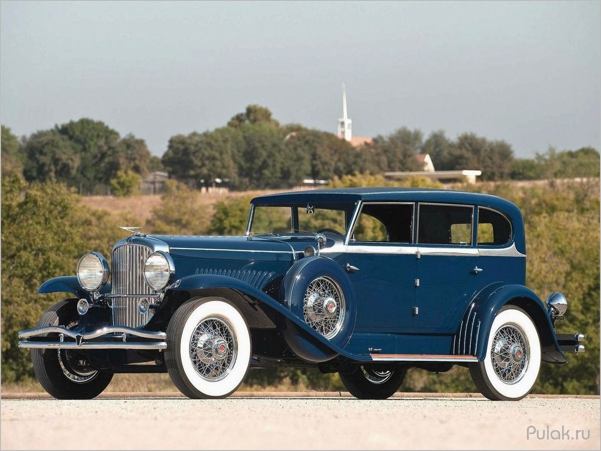 Duesenberg J 142 Convertible Coupe SWB 1929 — шедевр автомобильного искусства