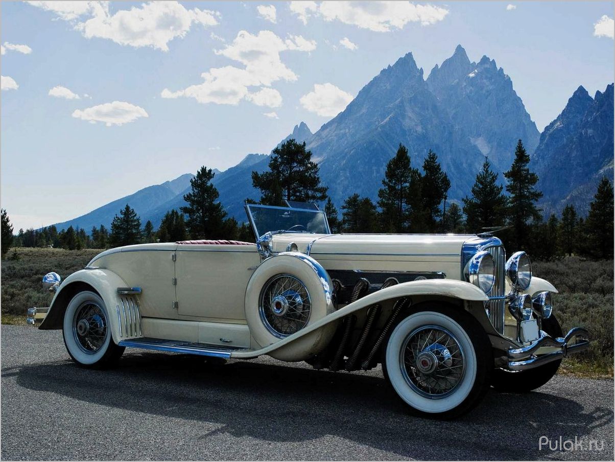 Duesenberg J 142 Convertible Coupe SWB 1929 — шедевр автомобильного искусства