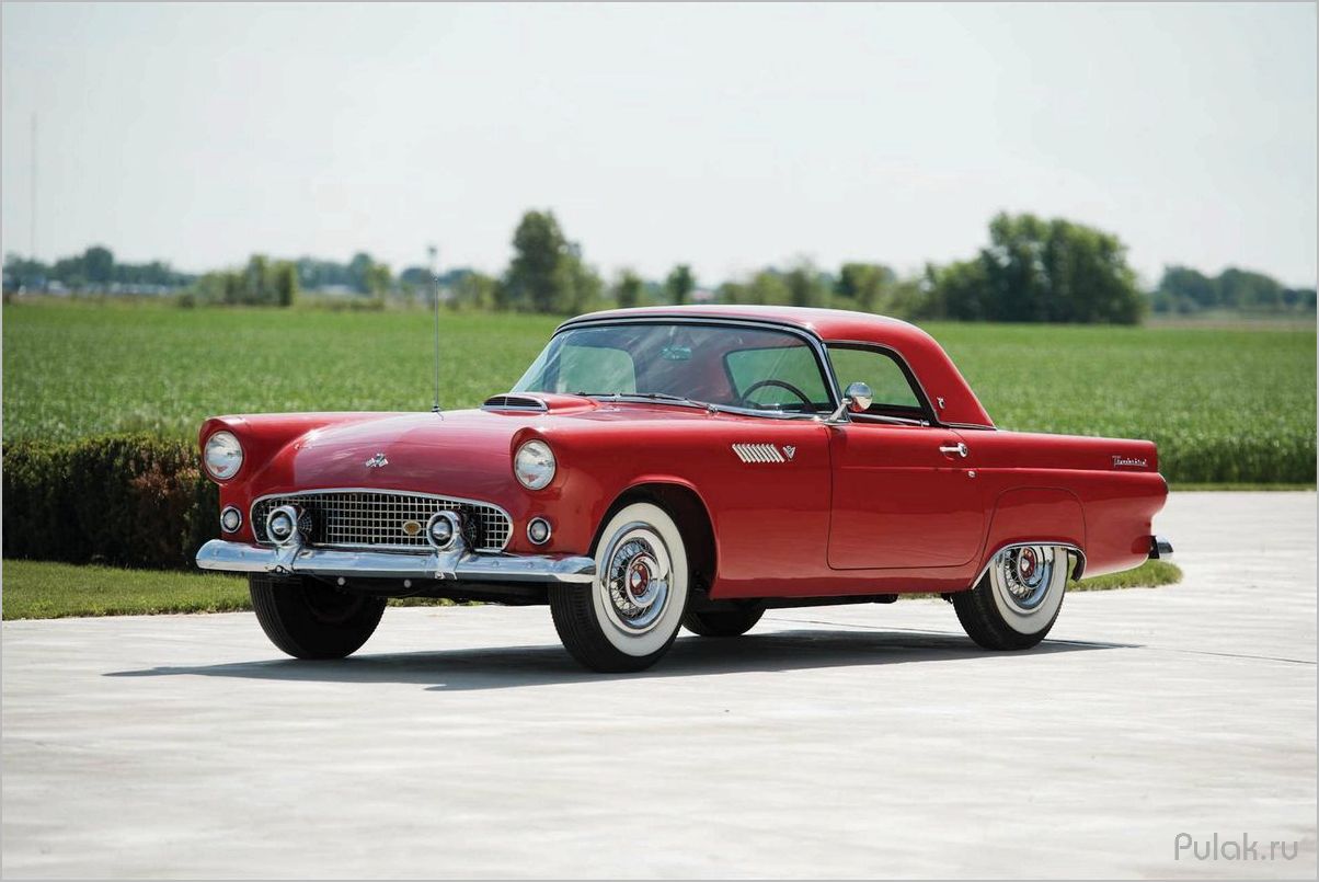 История и эволюция легендарного Ford Thunderbird