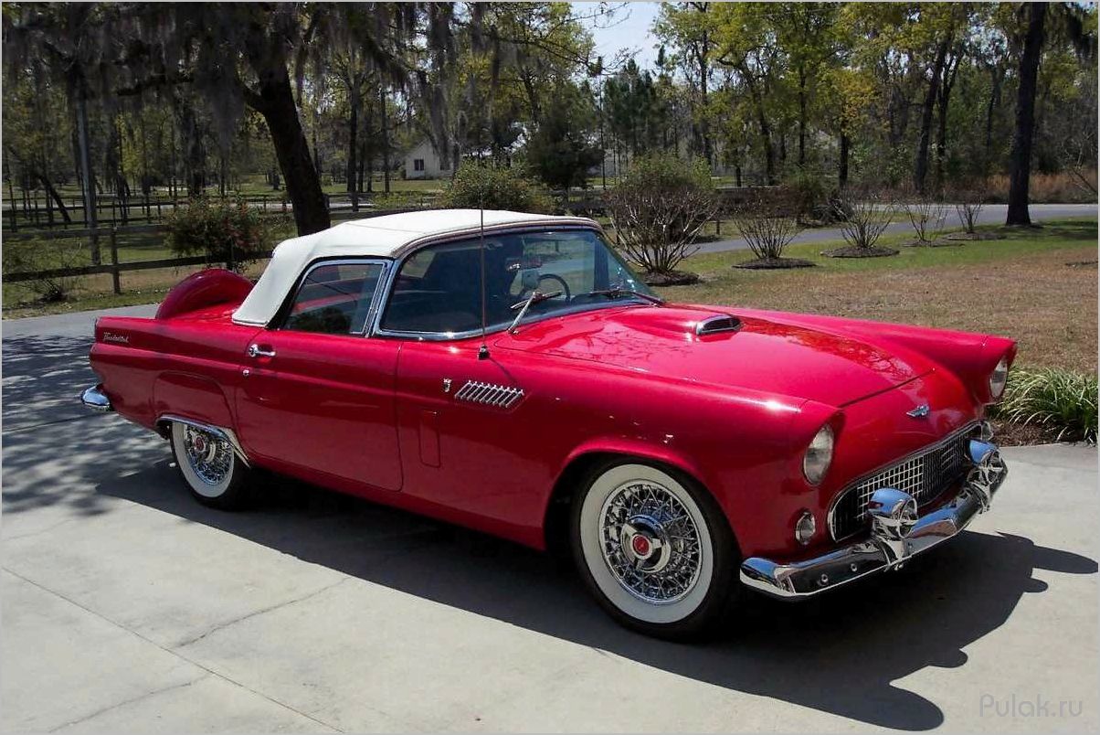 История и эволюция легендарного Ford Thunderbird