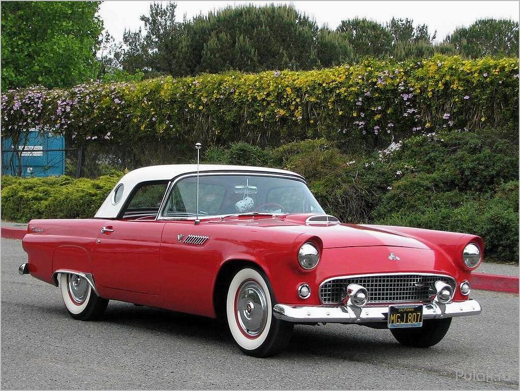 История и эволюция легендарного Ford Thunderbird