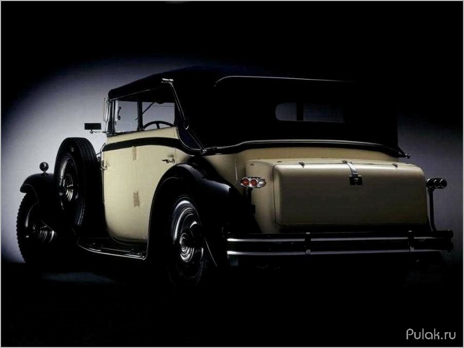 Maybach Zeppelin DS8 4-door Cabriolet 1930–1934 — история легенды