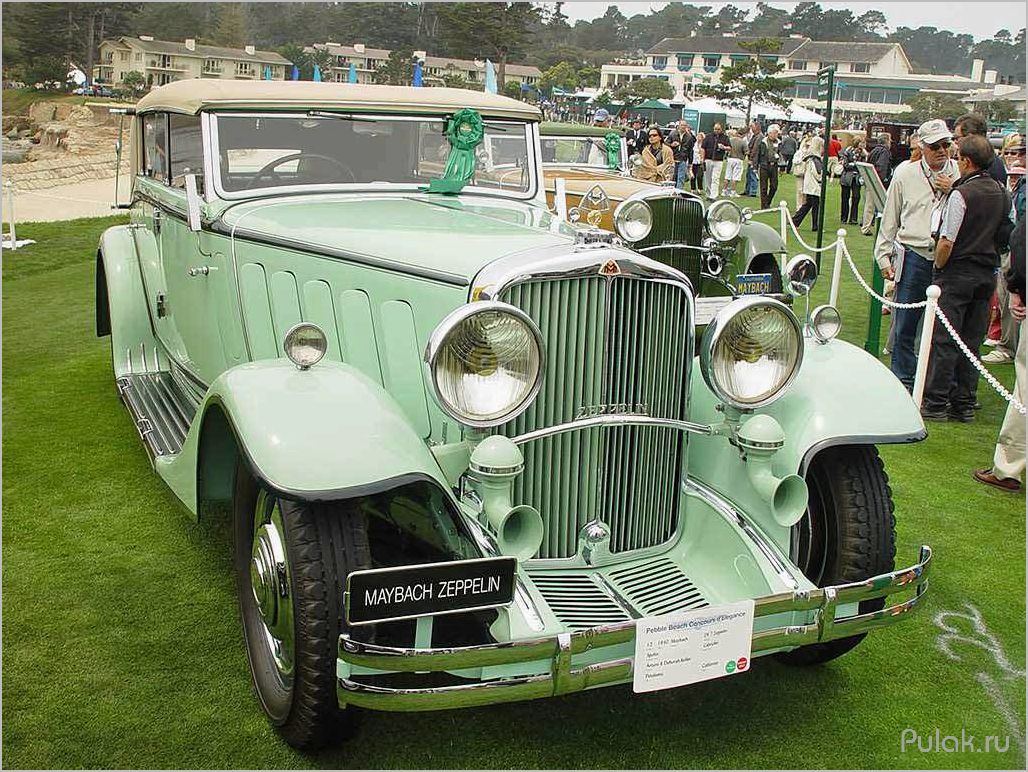 Maybach Zeppelin DS8 4-door Cabriolet 1930–1934 — история легенды