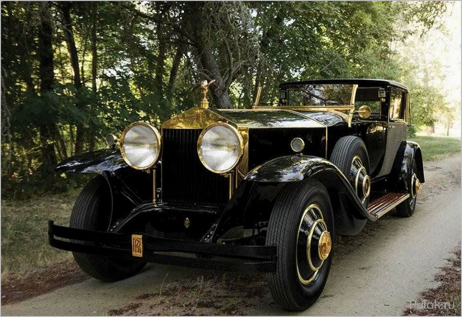 Rolls-Royce Phantom I Ascot Sport Phaeton 1929 автомобиль эпохи роскоши