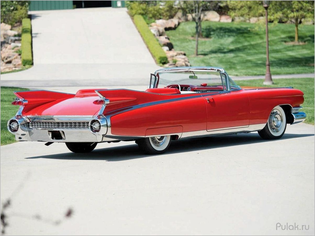 Культовый Cadillac Eldorado Biarritz Convertible 1959