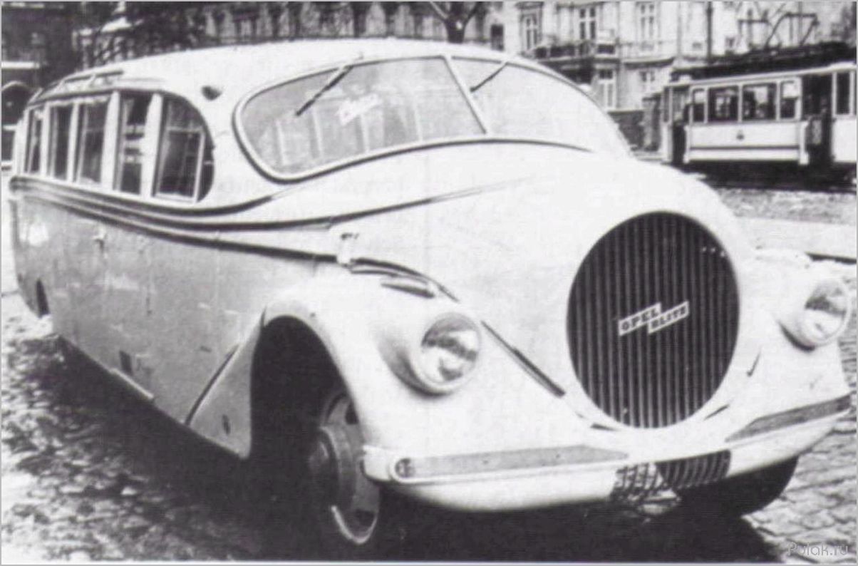 Opel BlitzAero 1935 года — Революция в дизайне и технологии