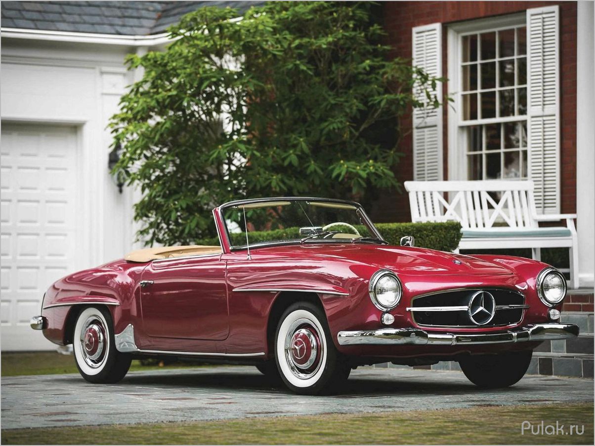 Легендарный Mercedes-Benz 190SL: икона стиля и роскоши