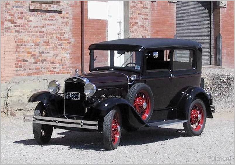 История автомобиля Ford Model A 1927-1931