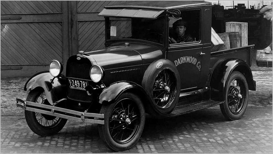 История автомобиля Ford Model A 1927-1931