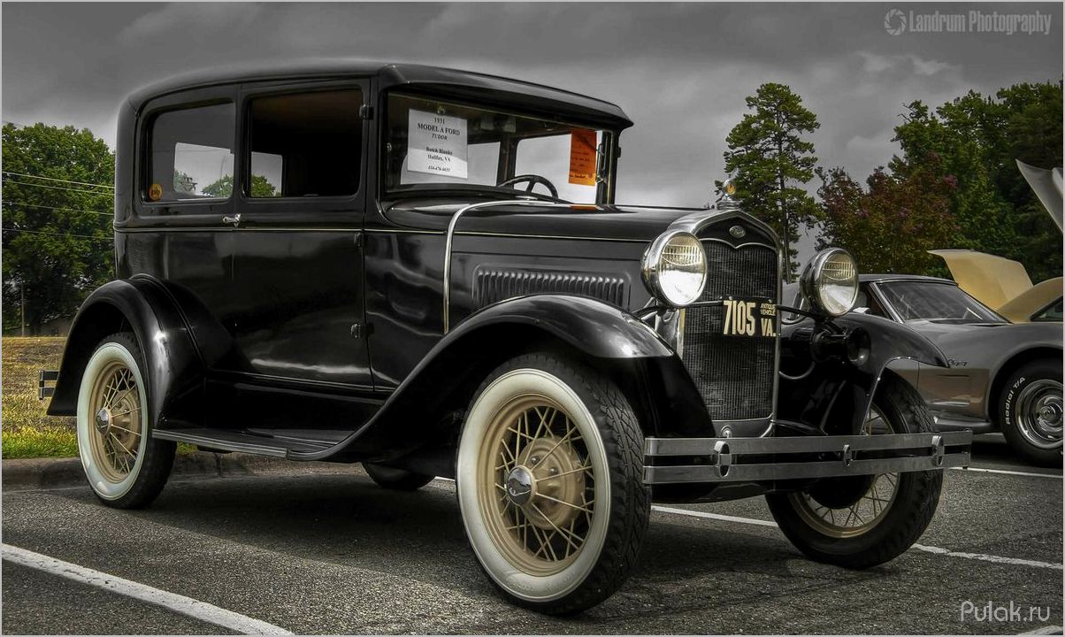 История автомобиля Ford Model A 1927-1931