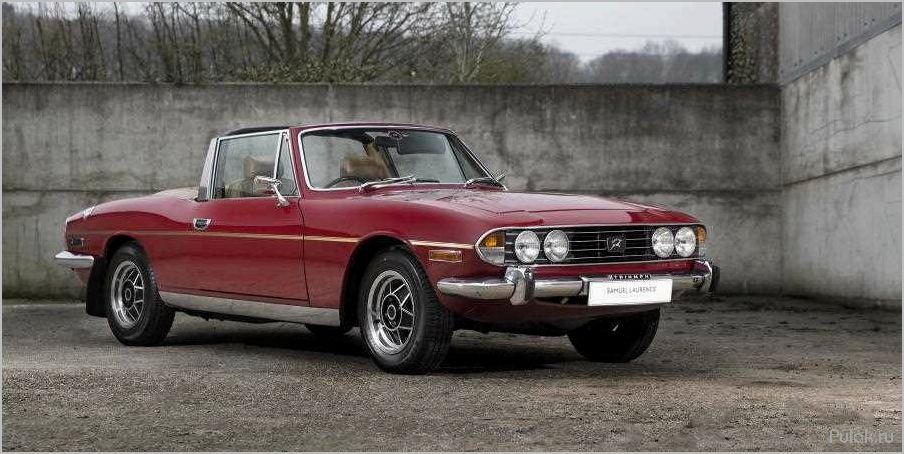 (история, особенности, автомобиля, triumph, stag) История и особенности автомобиля Triumph Stag 1970-1977