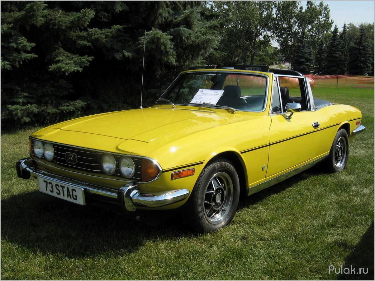 (история, особенности, автомобиля, triumph, stag) История и особенности автомобиля Triumph Stag 1970-1977